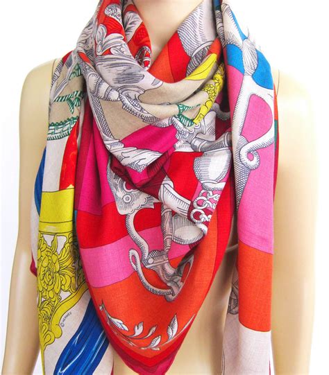 hermes large cashmere shawl|hermes cashmere and silk scarf.